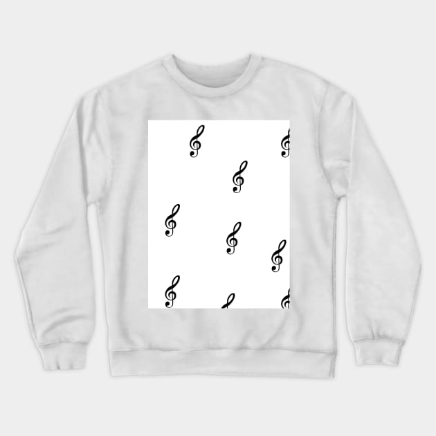 Black and white pattern Crewneck Sweatshirt by Word and Saying